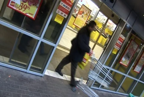 Automatic doors 스톡 동영상 486115