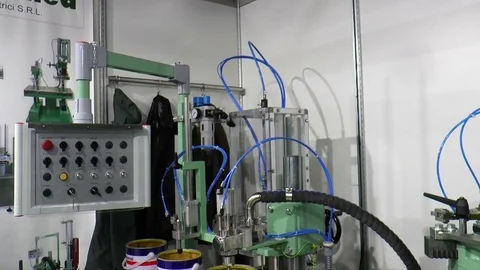 An automatic dosing Stock Footage 70103154