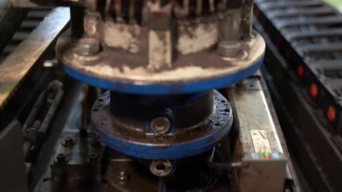 Automatic dry cleaning of carpets Stock Footage 152963339