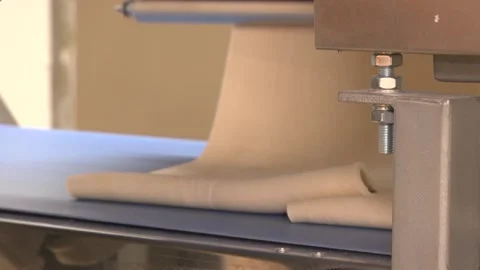 Automatic food line Video stock 105402530