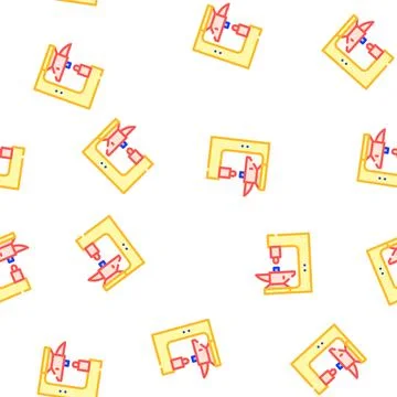 Automatic forge color icon vector isolated illustration 스톡 일러스트
