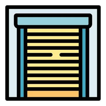 Automatic garage door closing, providing security and convenience イラスト素材
