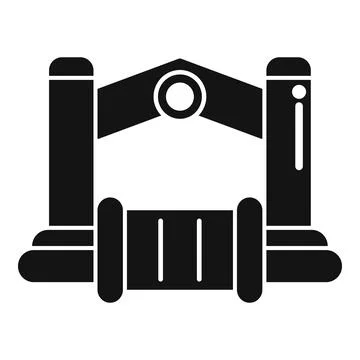 Automatic gate barrier controlling access and security Stock Illustration