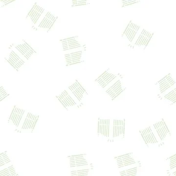 Automatic gate glyph seamless pattern Stock Illustration