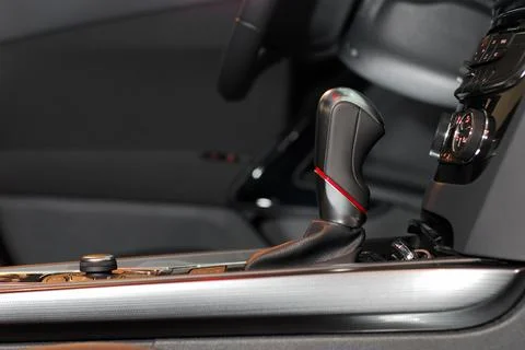 Automatic gear shift handle 写真素材