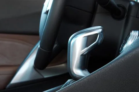 Automatic gear shift  Stock Photos