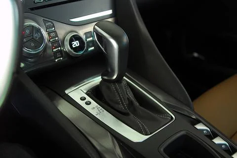 Automatic gear shift  Stock Photos