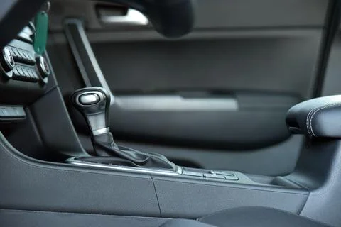 Automatic gear shift Stock Photos