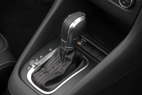 Automatic gear shift Foto stock