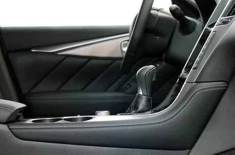 Automatic gear shift Foto stock