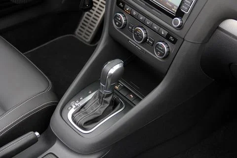 Automatic gear shift Stock Photos