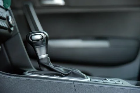 Automatic gear shift Foto stock