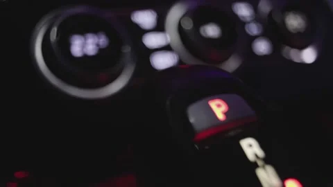 Automatic gearshift lever 2 스톡 동영상 157498718