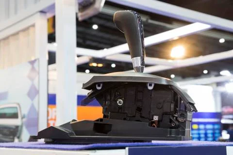 Automatic gearshift set for spare part Stock Photos