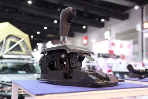 Automatic gearshift set for spare part Stock Photos