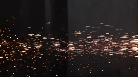 Automatic grinding machine in action in factory Vídeos de archivo 58067489