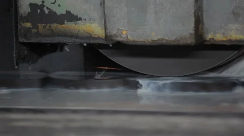 Automatic grinding machine in action Stock Footage 59723406