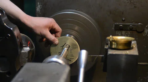 Automatic lathe. Stock Footage 23226414