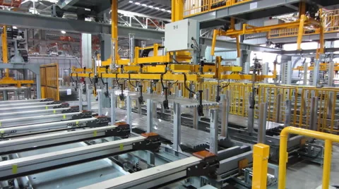 Automatic lifting Stock Footage 50592369