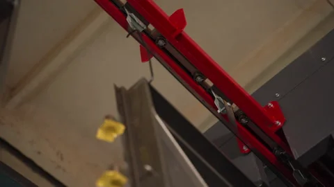 Automatic line at the plant Stock Footage 150964258