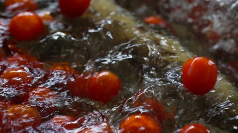 Automatic Line for Processing and Canning Vegetables . Preserving Tomatoes 8 Stock Footage 67207268