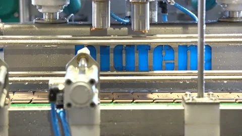 Automatic Line for Processing of Canned Vegetables. Stock Footage 133107399