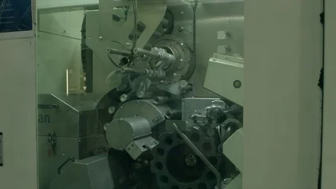 Automatic machine factory Video stock 94724888