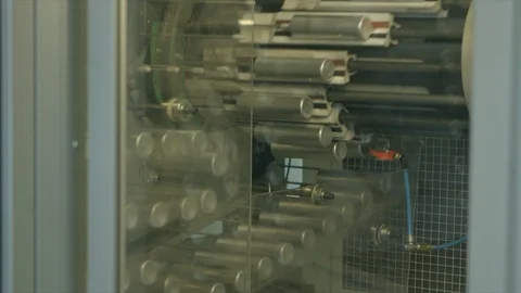 Automatic machine factory Stock-Footage 94724896