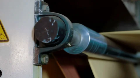 Automatic Machine Production of tape for laminate Vídeo Stock 63456337