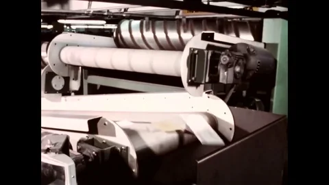 In the automatic mail culling machine, over thick packages are discharged, and Stock Footage 79513903