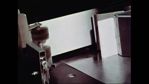 Automatic Mail Processing And Distribution At Post Office Processing Facility Stock Footage 139647231