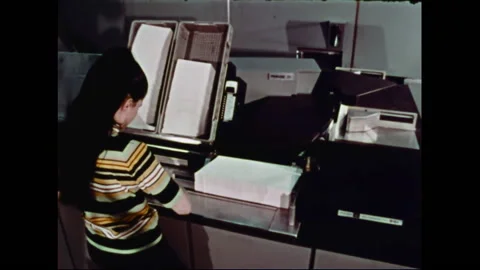 Automatic Mail Processing And Distribution At Post Office Processing Facility Stock Footage 139647305