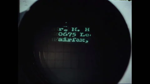 Automatic Mail Processing And Distribution At Post Office Processing Facility Stock Footage 139647578