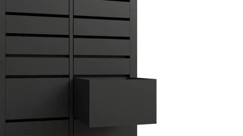 Automatic mailbox black for issuing parcels city, post office point of issu.. Photos