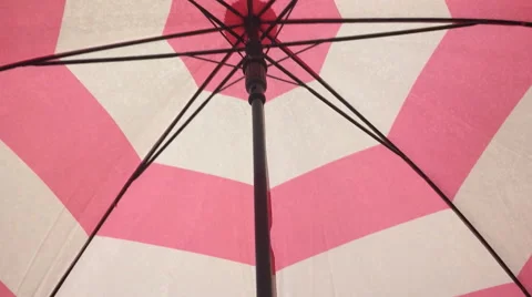 Automatic open mechanism of umbrella Video stock 57324956
