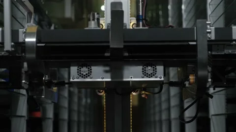 Automatic pharmacy robot for pharmacy. Automatic search for drugs in the 動画素材 167104043