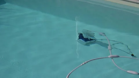 Automatic pool cleaner Stock Footage 301604642