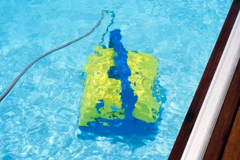 Automatic pool cleaners. Stock Photos