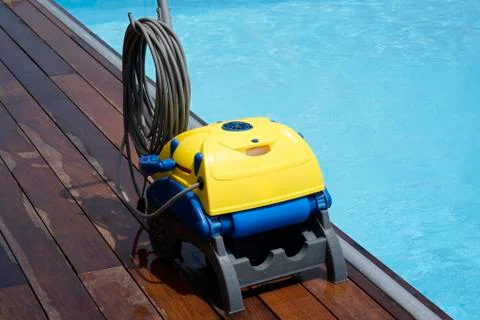 Automatic pool cleaners. Foto stock