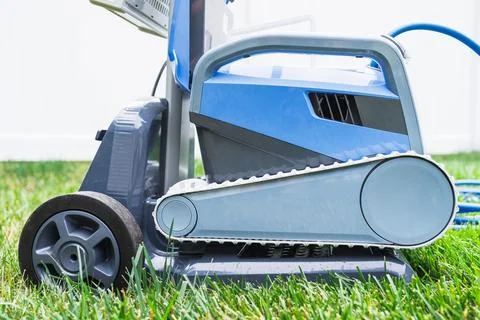 Automatic Pool Cleaning Robot Vacuum Stock Photos