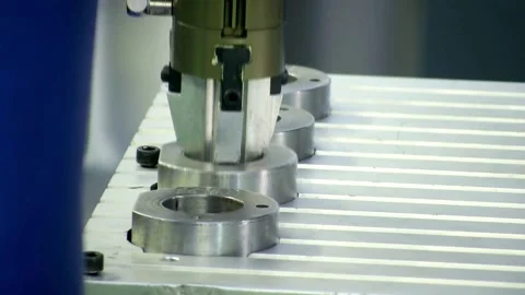 Automatic power plant hand mechanical material time construction automated ai 스톡 동영상 334587126