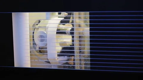 Automatic Process Dental Milling Machine Stock Footage 80037422