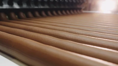 Automatic production of chocolates in a factory. Video stock 277245454