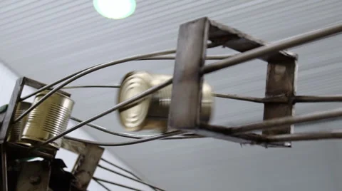 Automatic Production Line at the Cannery 動画素材 67209876