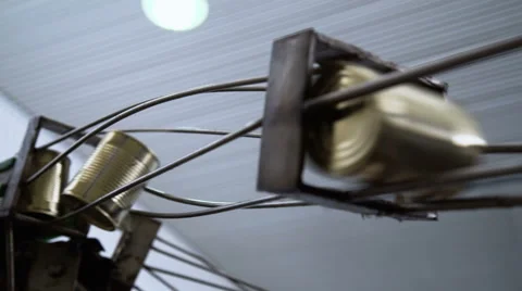 Automatic Production Line at the Cannery 動画素材 67210047