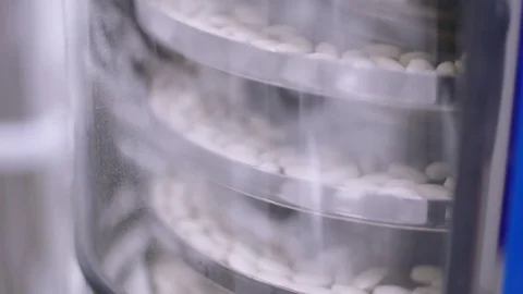 Automatic Production Line Stock Footage 72825646