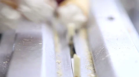 Automatic production line of ice cream Stock Footage 62270751