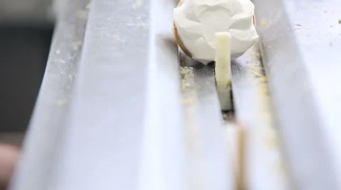 Automatic production line of ice cream Stock Footage 62271026