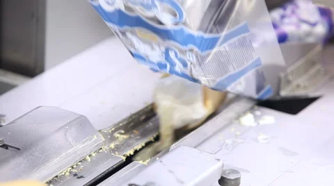 Automatic production line of ice cream Stock Footage 62271249