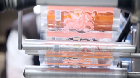 Automatic production line of ice cream Stock Footage 62274643